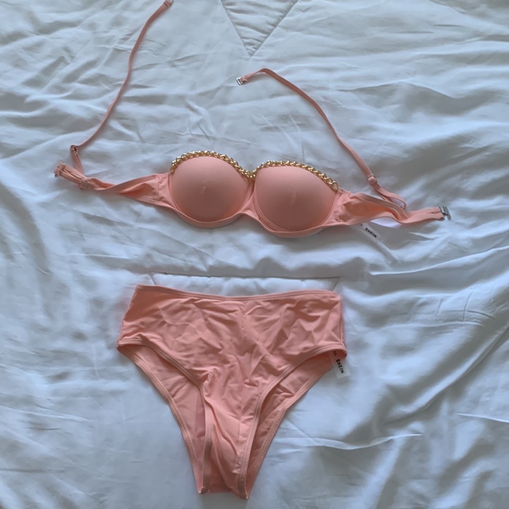 Pink bikini